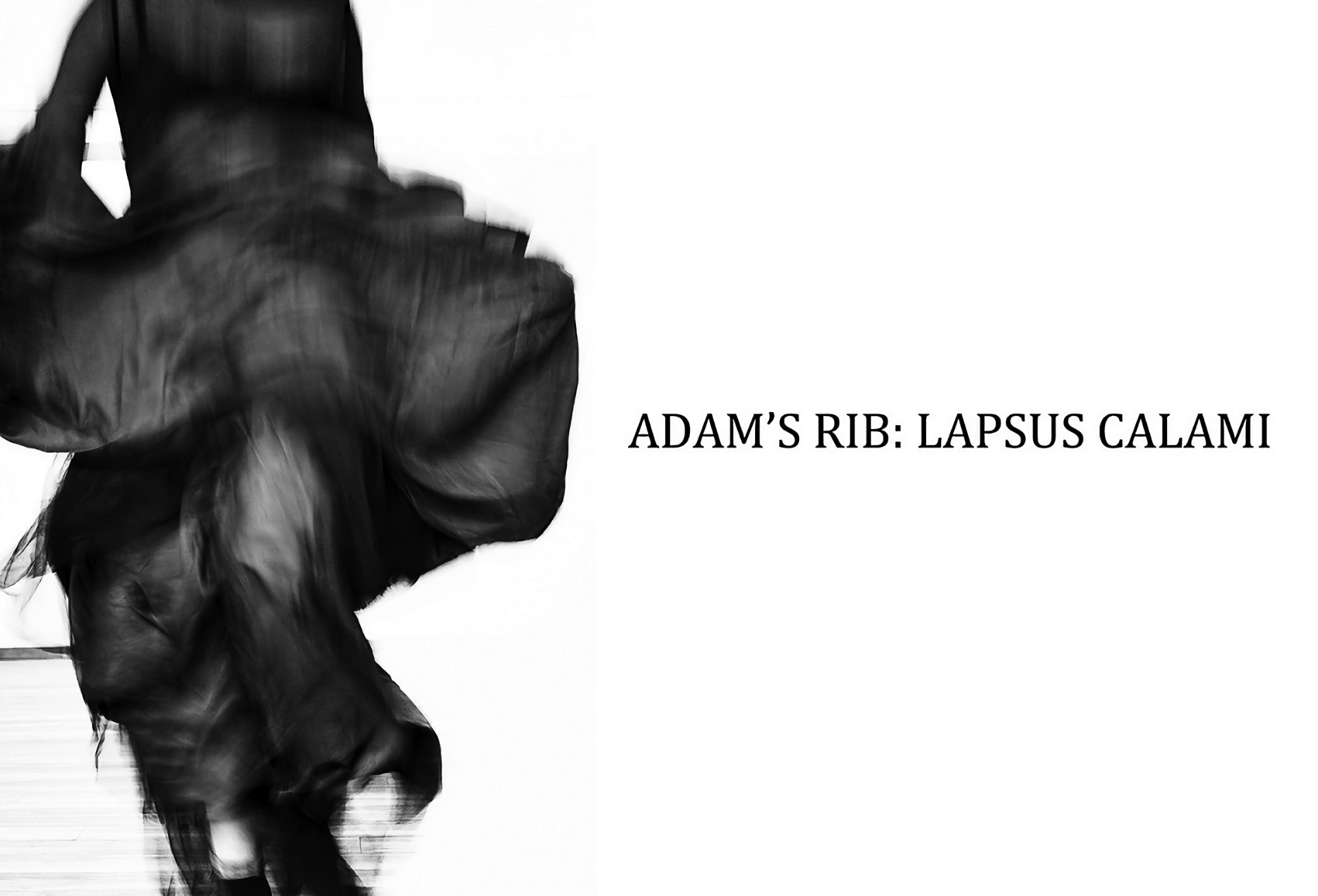 Adam’s rib: Lapsus Calami